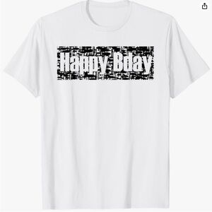 Happy Bday Graphic Shirt Various Sizes